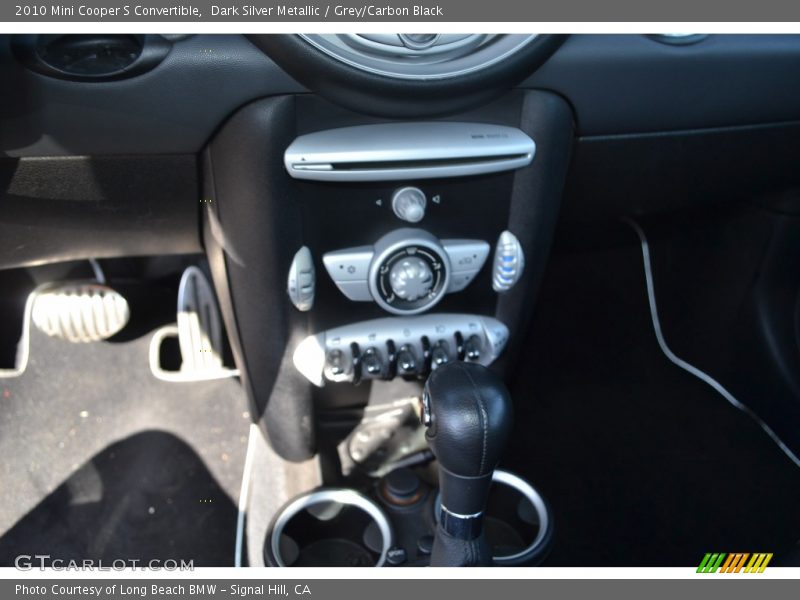 Dark Silver Metallic / Grey/Carbon Black 2010 Mini Cooper S Convertible
