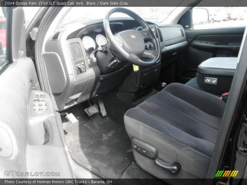 Black / Dark Slate Gray 2004 Dodge Ram 1500 SLT Quad Cab 4x4