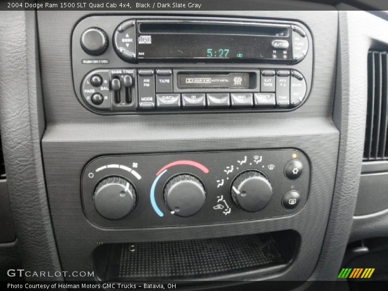 Black / Dark Slate Gray 2004 Dodge Ram 1500 SLT Quad Cab 4x4