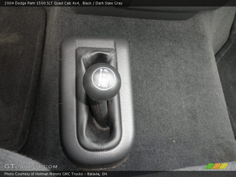 Black / Dark Slate Gray 2004 Dodge Ram 1500 SLT Quad Cab 4x4
