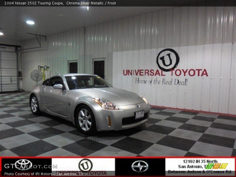 Chrome Silver Metallic / Frost 2004 Nissan 350Z Touring Coupe