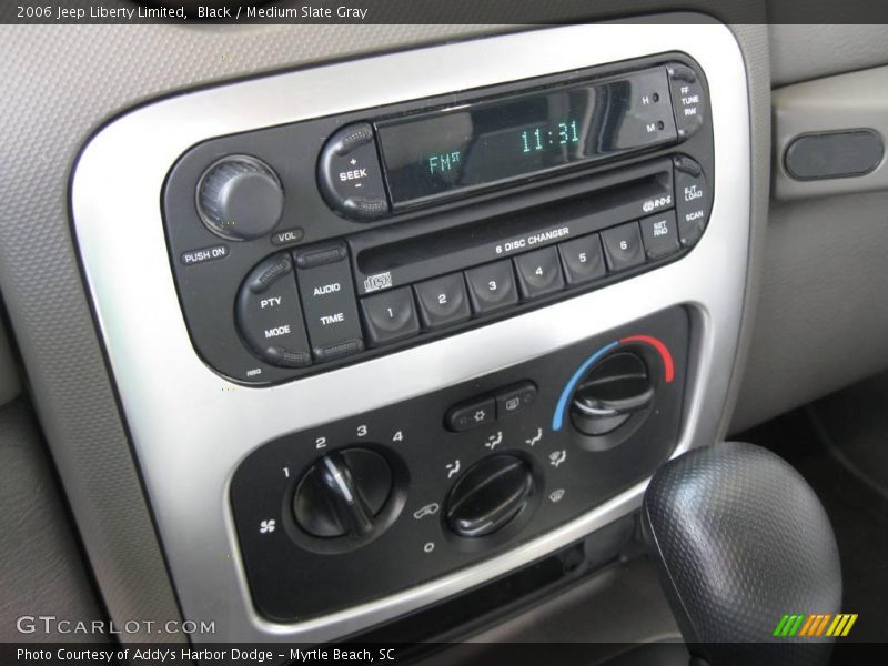 Black / Medium Slate Gray 2006 Jeep Liberty Limited