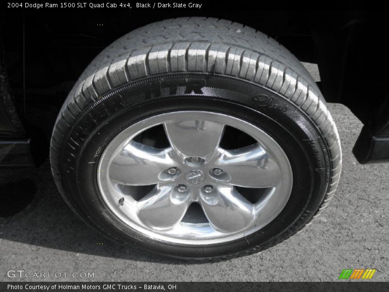 Black / Dark Slate Gray 2004 Dodge Ram 1500 SLT Quad Cab 4x4