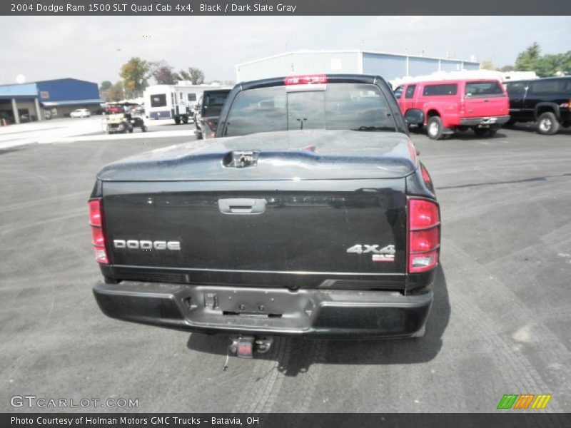 Black / Dark Slate Gray 2004 Dodge Ram 1500 SLT Quad Cab 4x4