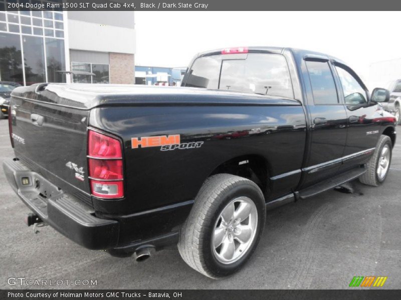 Black / Dark Slate Gray 2004 Dodge Ram 1500 SLT Quad Cab 4x4