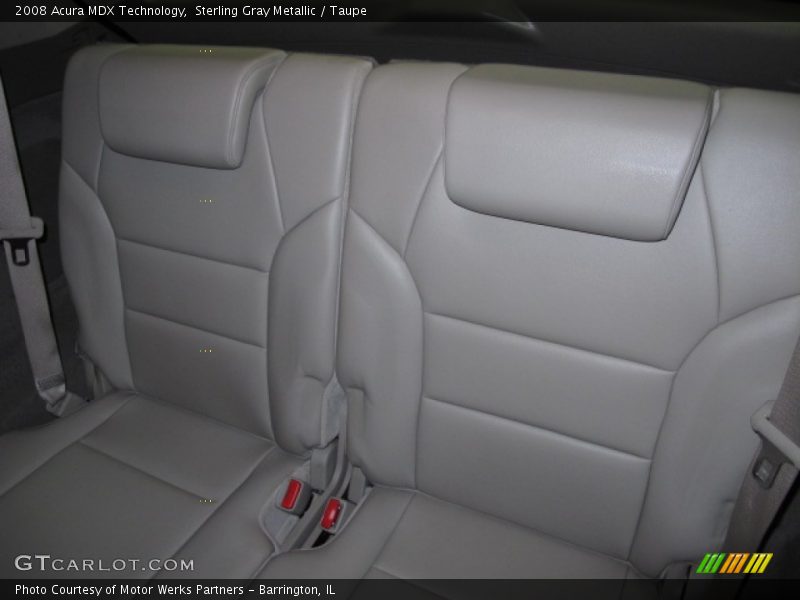 Sterling Gray Metallic / Taupe 2008 Acura MDX Technology