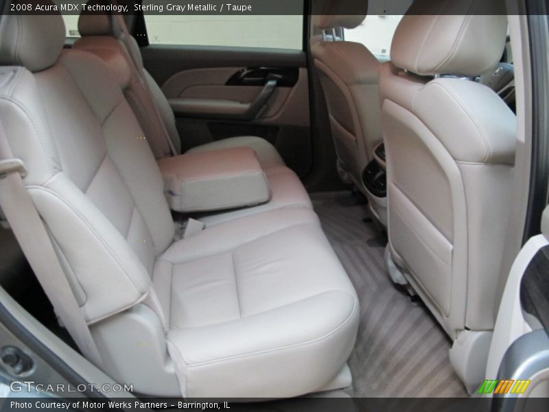 Sterling Gray Metallic / Taupe 2008 Acura MDX Technology