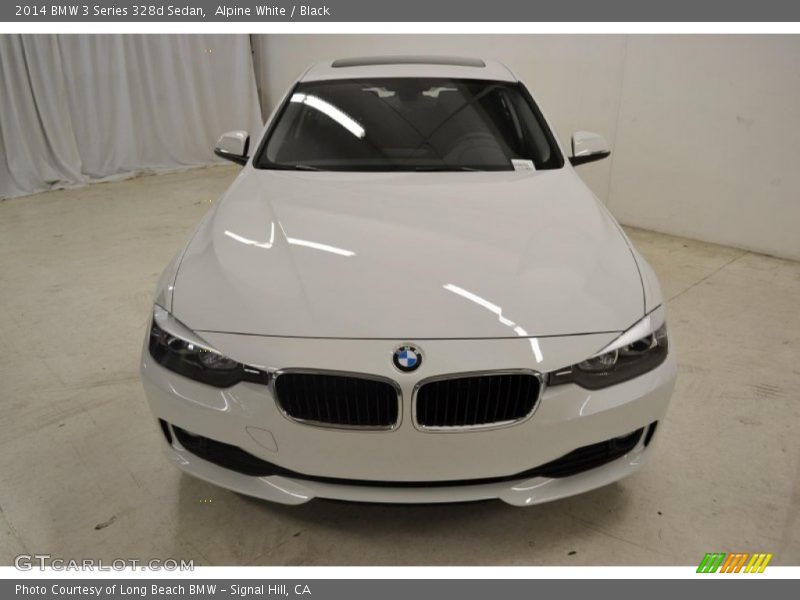 Alpine White / Black 2014 BMW 3 Series 328d Sedan