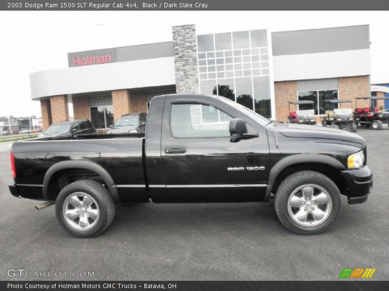 Black / Dark Slate Gray 2003 Dodge Ram 1500 SLT Regular Cab 4x4