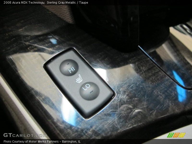 Sterling Gray Metallic / Taupe 2008 Acura MDX Technology