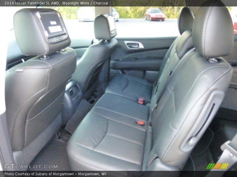Moonlight White / Charcoal 2014 Nissan Pathfinder SL AWD
