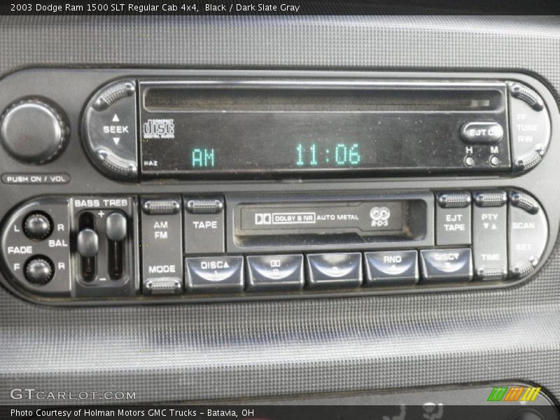 Audio System of 2003 Ram 1500 SLT Regular Cab 4x4