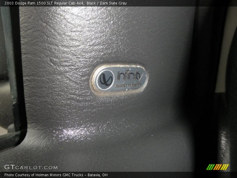 Black / Dark Slate Gray 2003 Dodge Ram 1500 SLT Regular Cab 4x4