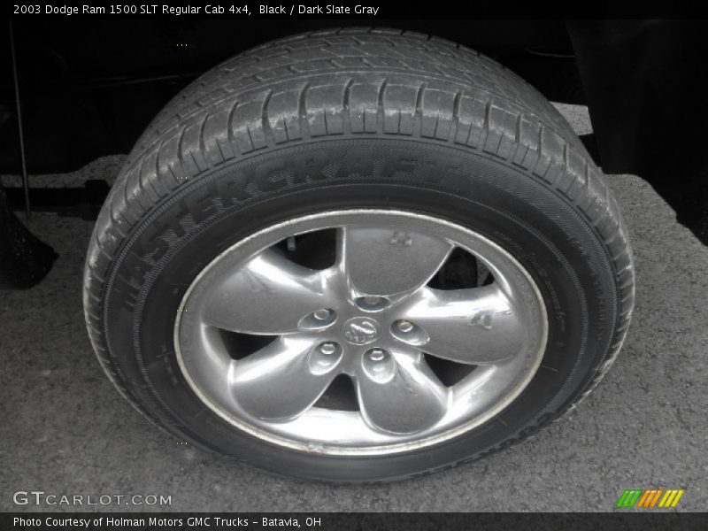 Black / Dark Slate Gray 2003 Dodge Ram 1500 SLT Regular Cab 4x4