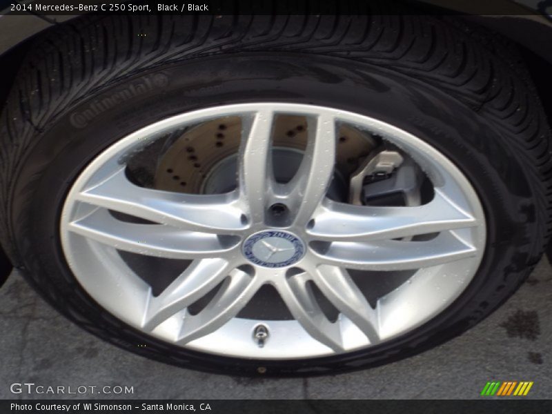 Black / Black 2014 Mercedes-Benz C 250 Sport