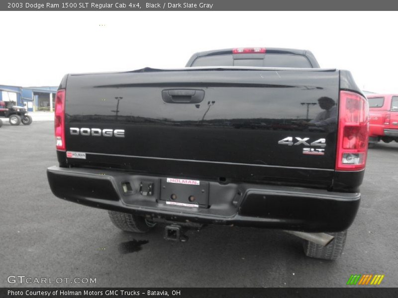 Black / Dark Slate Gray 2003 Dodge Ram 1500 SLT Regular Cab 4x4