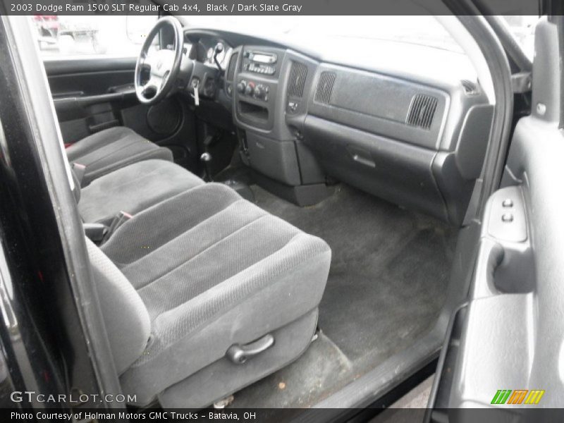 Black / Dark Slate Gray 2003 Dodge Ram 1500 SLT Regular Cab 4x4