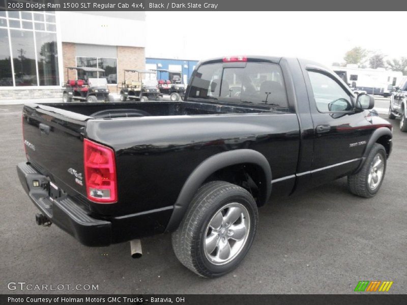 Black / Dark Slate Gray 2003 Dodge Ram 1500 SLT Regular Cab 4x4