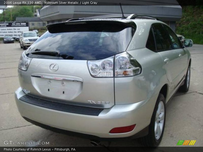 Millenium Silver Metallic / Light Gray 2006 Lexus RX 330 AWD