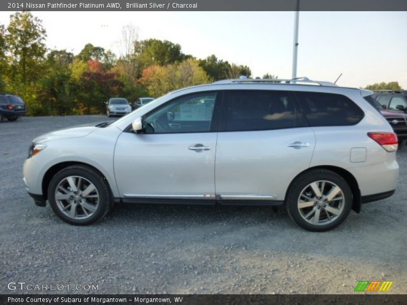  2014 Pathfinder Platinum AWD Brilliant Silver
