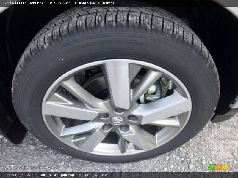  2014 Pathfinder Platinum AWD Wheel