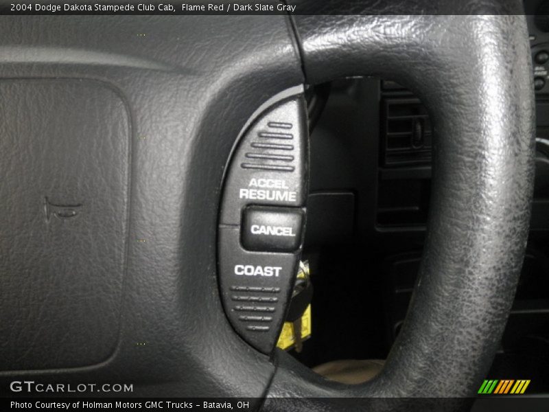 Flame Red / Dark Slate Gray 2004 Dodge Dakota Stampede Club Cab
