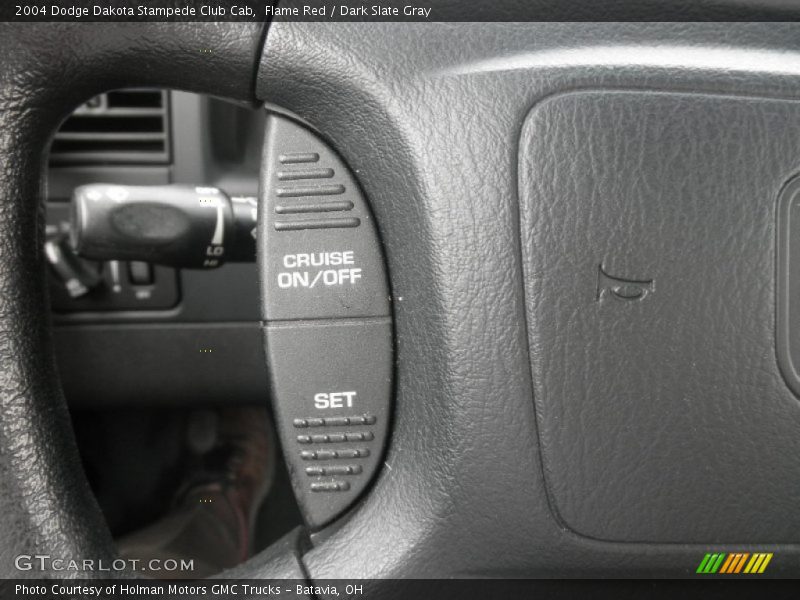 Flame Red / Dark Slate Gray 2004 Dodge Dakota Stampede Club Cab
