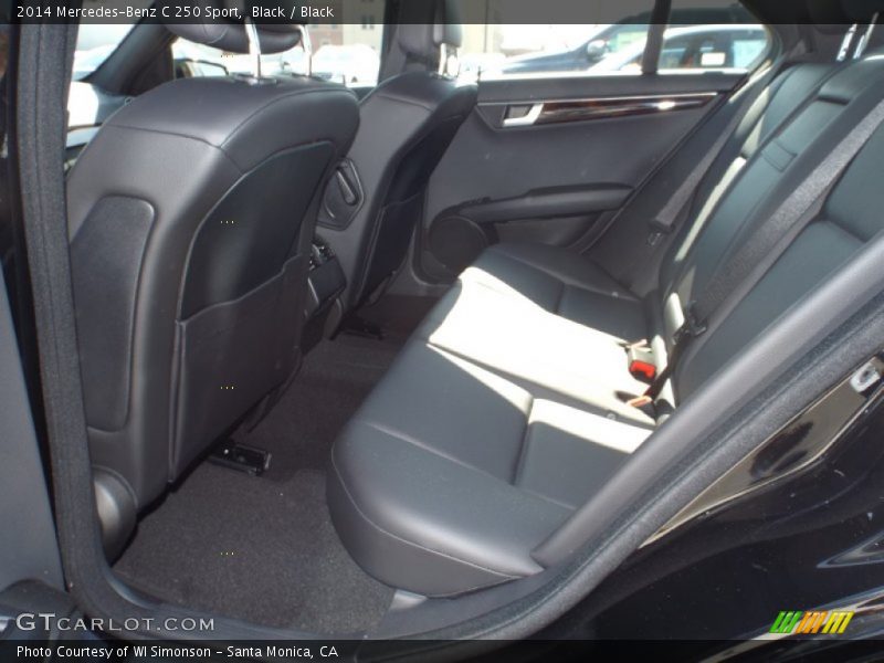 Black / Black 2014 Mercedes-Benz C 250 Sport