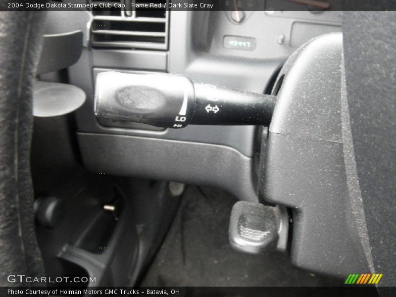 Flame Red / Dark Slate Gray 2004 Dodge Dakota Stampede Club Cab