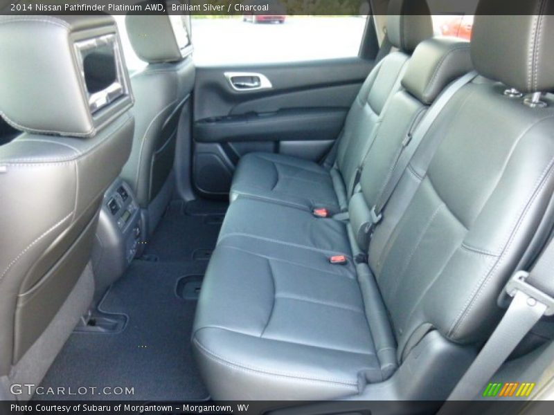 Brilliant Silver / Charcoal 2014 Nissan Pathfinder Platinum AWD