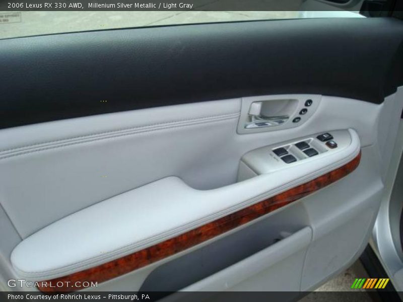 Millenium Silver Metallic / Light Gray 2006 Lexus RX 330 AWD