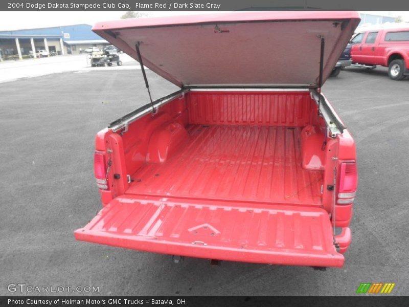 Flame Red / Dark Slate Gray 2004 Dodge Dakota Stampede Club Cab