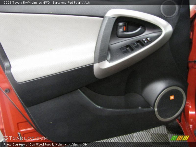 Barcelona Red Pearl / Ash 2008 Toyota RAV4 Limited 4WD