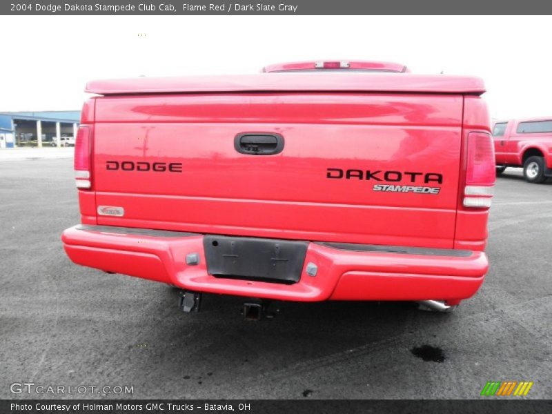 Flame Red / Dark Slate Gray 2004 Dodge Dakota Stampede Club Cab