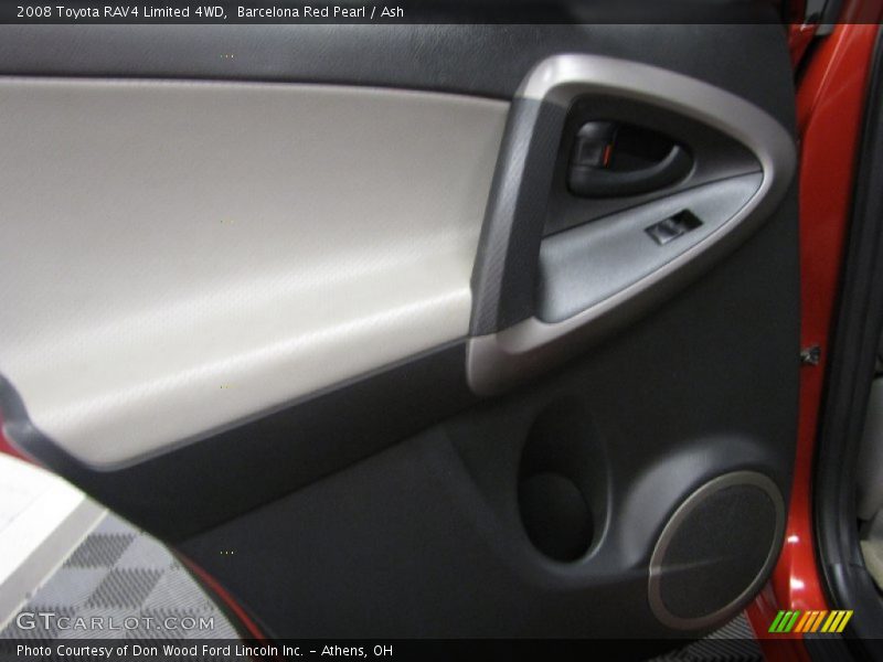 Barcelona Red Pearl / Ash 2008 Toyota RAV4 Limited 4WD