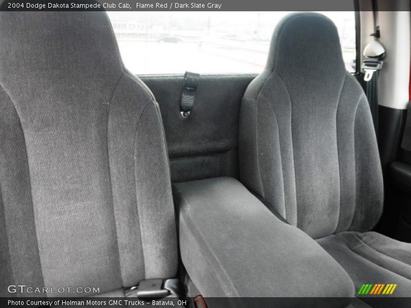 Flame Red / Dark Slate Gray 2004 Dodge Dakota Stampede Club Cab