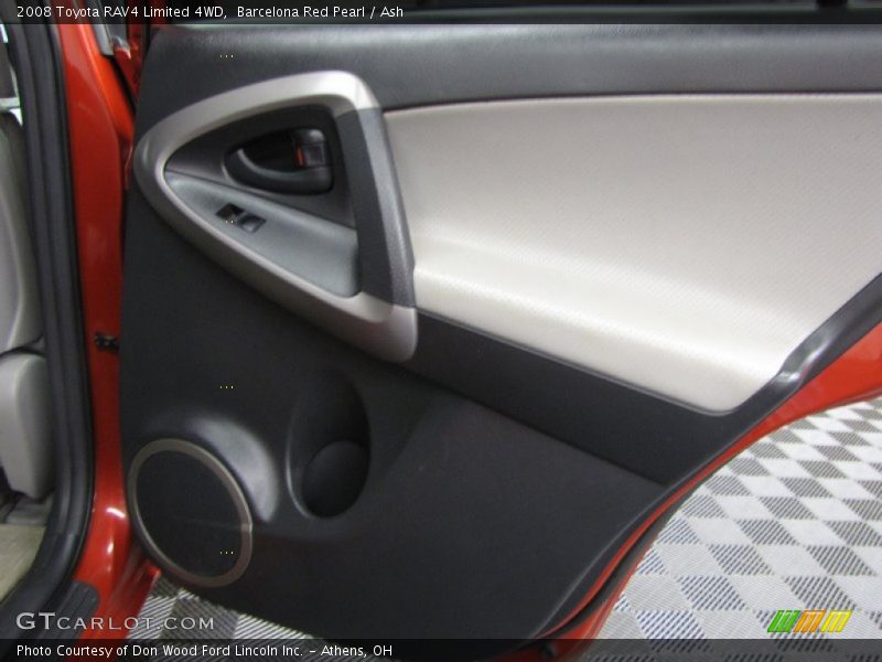 Barcelona Red Pearl / Ash 2008 Toyota RAV4 Limited 4WD