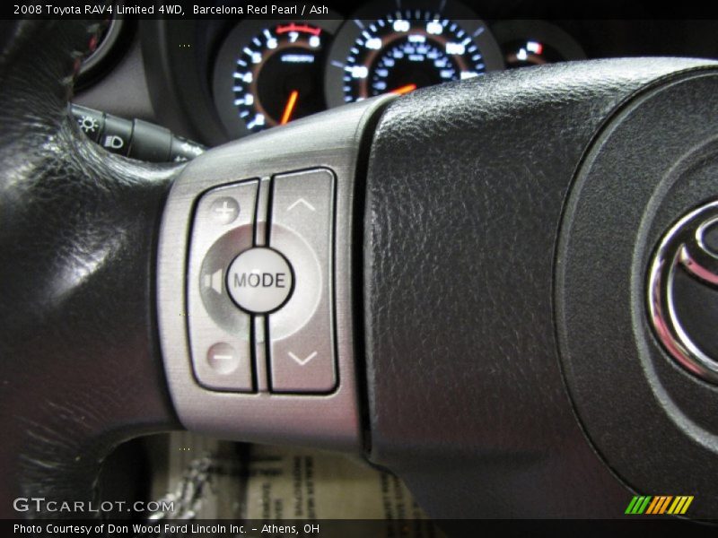 Barcelona Red Pearl / Ash 2008 Toyota RAV4 Limited 4WD