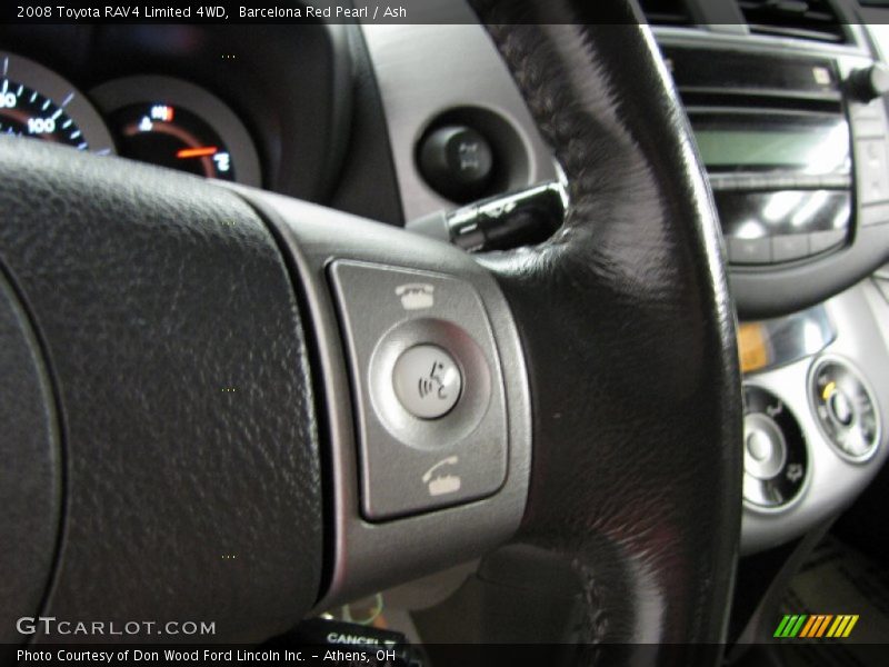 Barcelona Red Pearl / Ash 2008 Toyota RAV4 Limited 4WD
