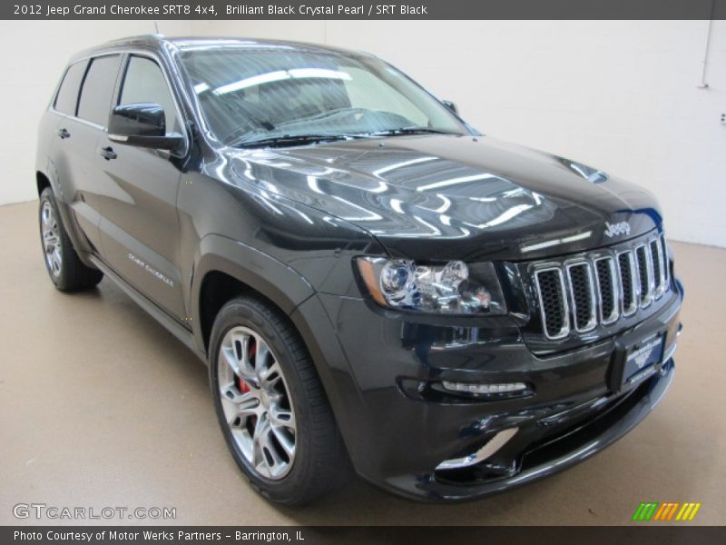 Brilliant Black Crystal Pearl / SRT Black 2012 Jeep Grand Cherokee SRT8 4x4