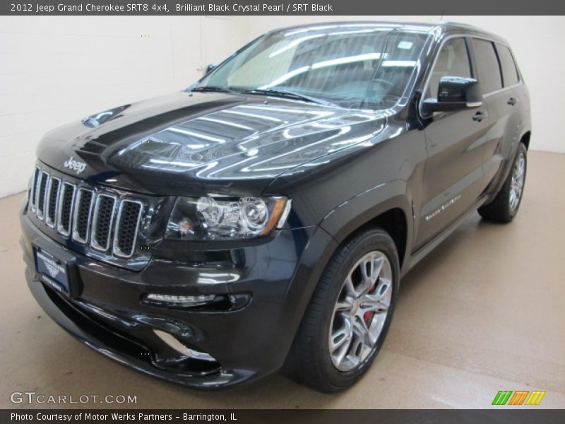 Brilliant Black Crystal Pearl / SRT Black 2012 Jeep Grand Cherokee SRT8 4x4