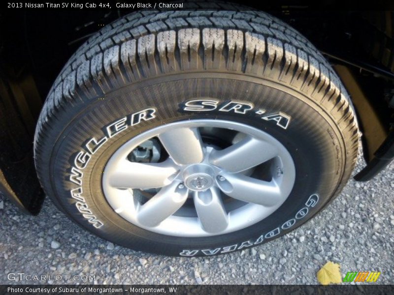 Galaxy Black / Charcoal 2013 Nissan Titan SV King Cab 4x4