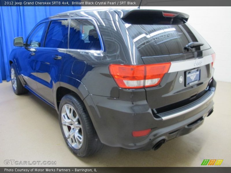 Brilliant Black Crystal Pearl / SRT Black 2012 Jeep Grand Cherokee SRT8 4x4