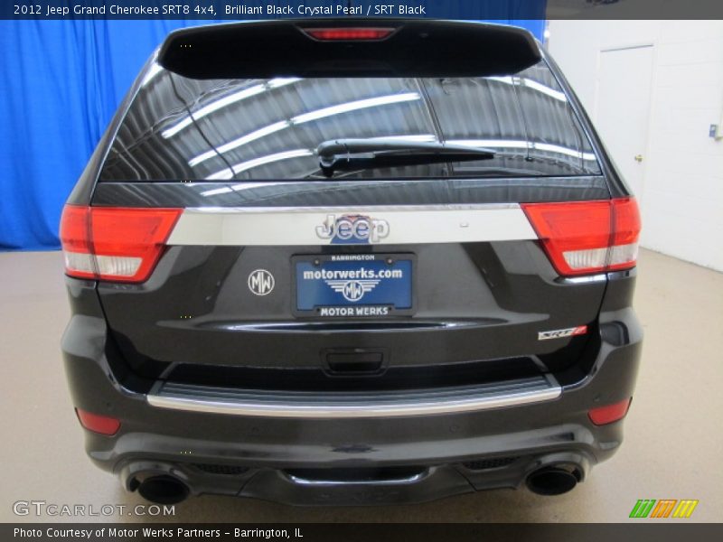 Brilliant Black Crystal Pearl / SRT Black 2012 Jeep Grand Cherokee SRT8 4x4