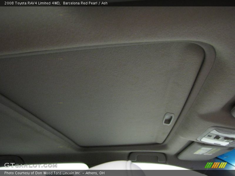 Barcelona Red Pearl / Ash 2008 Toyota RAV4 Limited 4WD