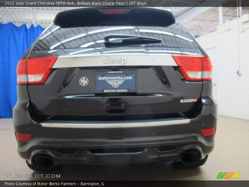 Brilliant Black Crystal Pearl / SRT Black 2012 Jeep Grand Cherokee SRT8 4x4