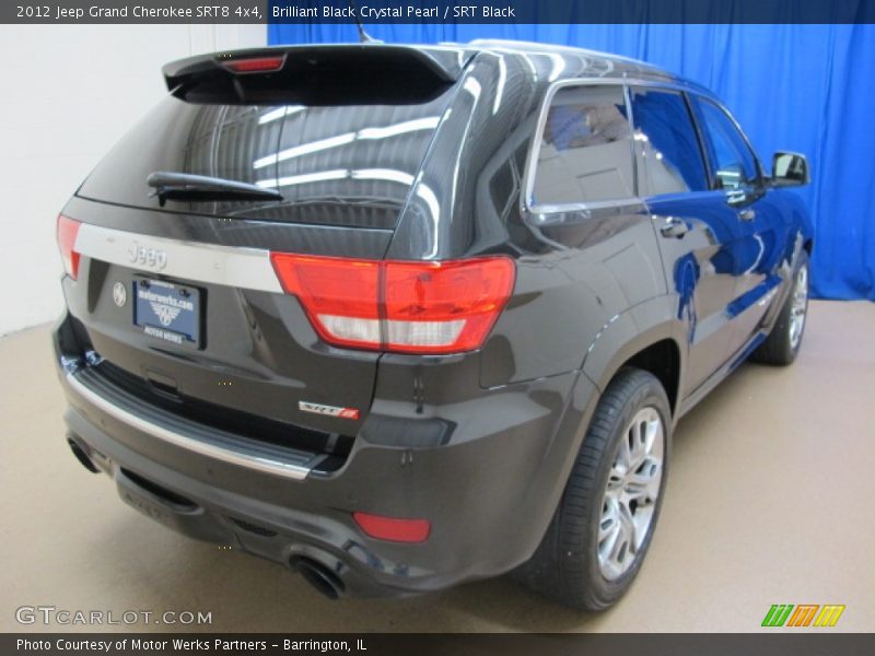 Brilliant Black Crystal Pearl / SRT Black 2012 Jeep Grand Cherokee SRT8 4x4