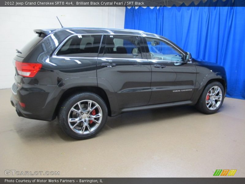 Brilliant Black Crystal Pearl / SRT Black 2012 Jeep Grand Cherokee SRT8 4x4