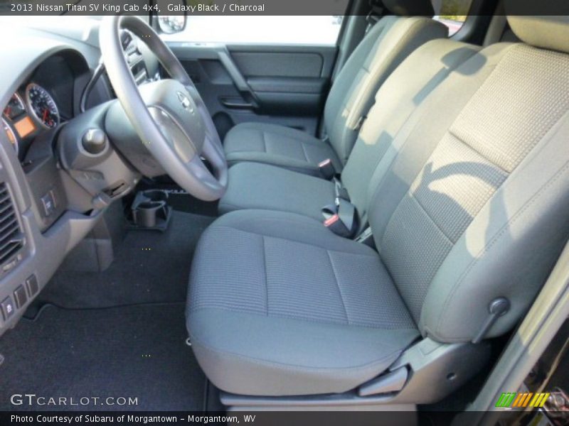 Galaxy Black / Charcoal 2013 Nissan Titan SV King Cab 4x4