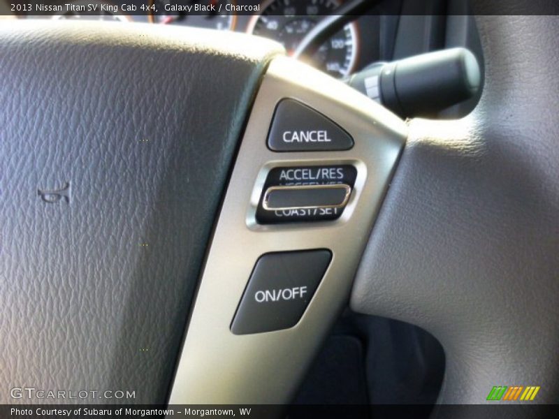 Galaxy Black / Charcoal 2013 Nissan Titan SV King Cab 4x4